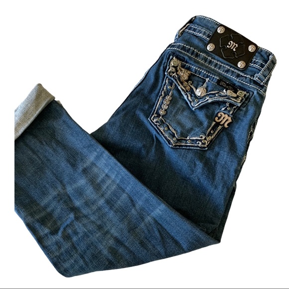 Miss Me | Jeans | Miss Me Capri Cropped Jeans Size 27 | Poshmark